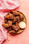 Dry rub wings