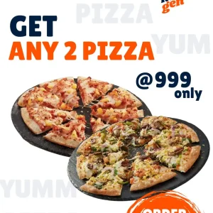 Buy Any 2 Pizza Offer